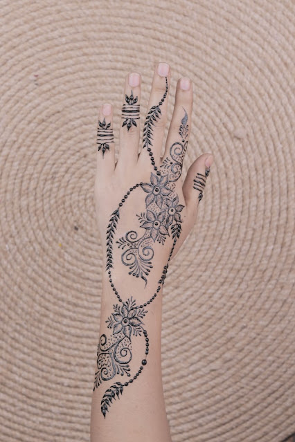 Back Hand Mehndi Designs