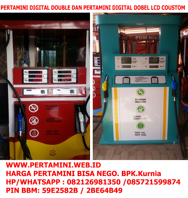 Spesifikasi pertamini digital portable LCD