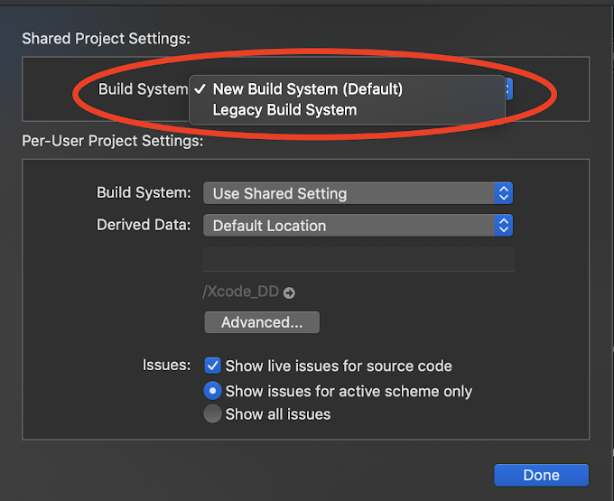 Xcode - New build system explained