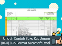 Unduh Contoh Buku Kas Umum (BKU) BOS Format Microsoft Excel