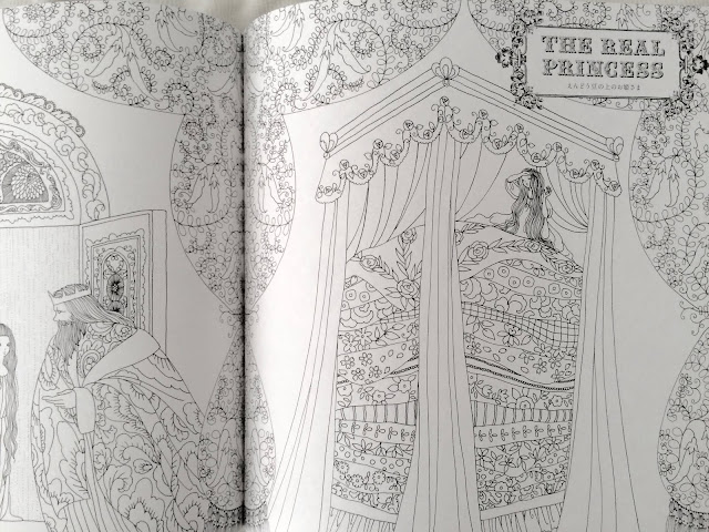 Princesses & Faeries Adult Coloring Book by Tomoko Tashiro