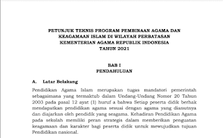 Download Juknis Program Pembinaan Agama Dan Keagamaan Islam Di Wilayah Perbatasan Kementerian Agama Republik Indonesia