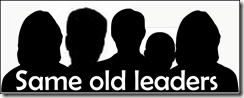 same old leaders