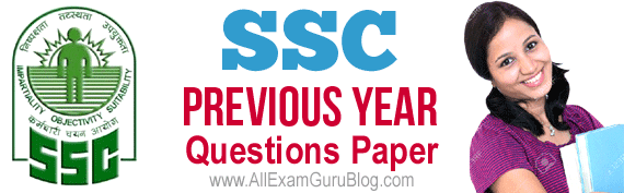 SSC Stenographer Grade C&D Exam Question Paper 2014, 2012