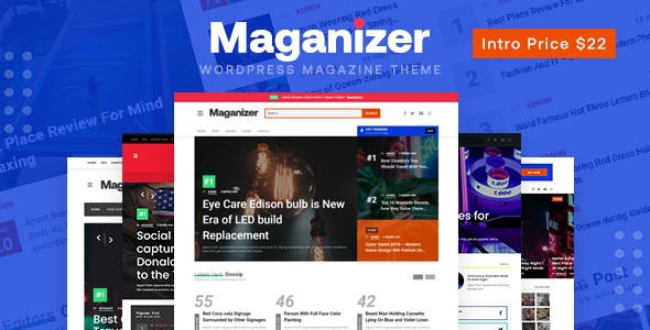 Best Modern Magazine WordPress Theme