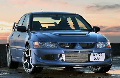 Mitsubishi Lancer Evo VIII FQ-330 a very fast car