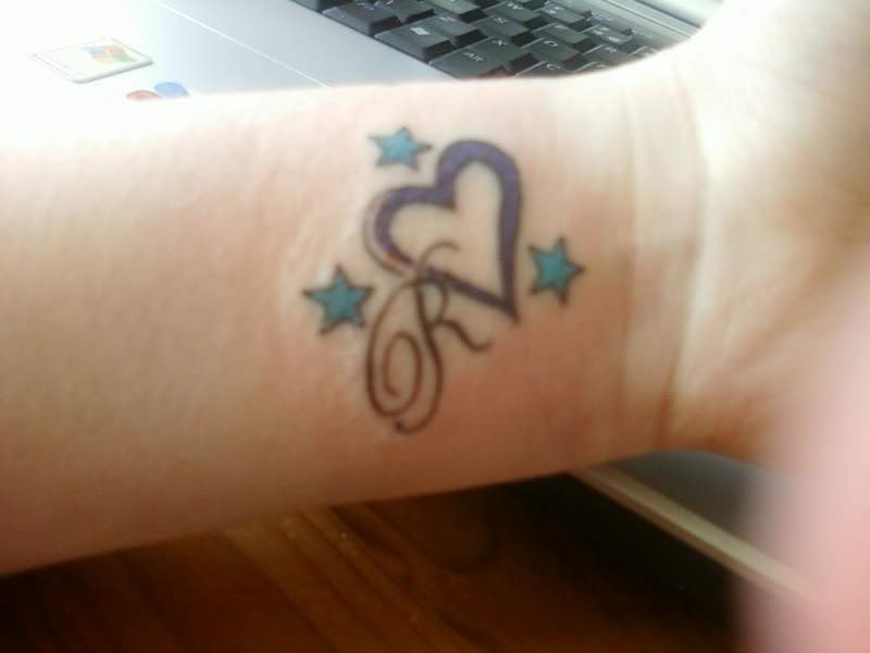 Heart Tattoos Images. small heart tattoo wrist.