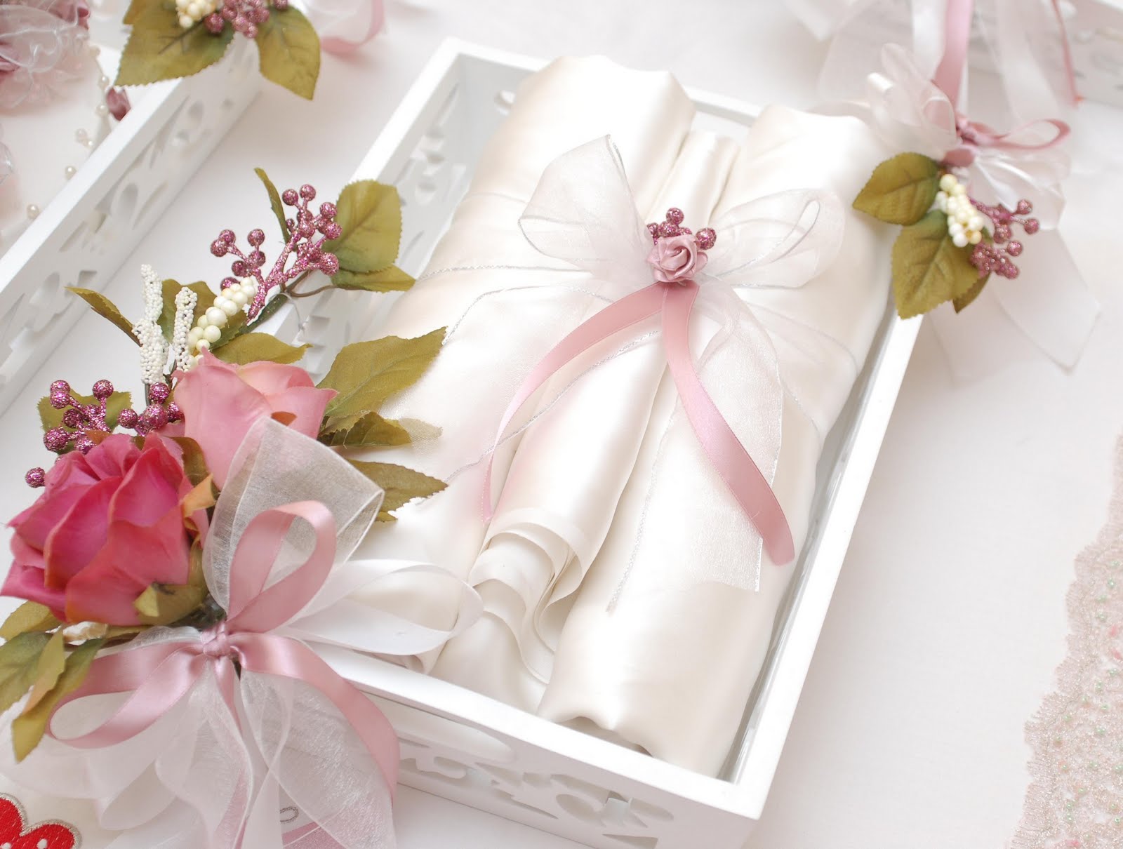 Cara Gubahan Hantaran Kain Pasang  600 Tips