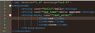 Tutorial Android Code, String Array Resources Pada Android