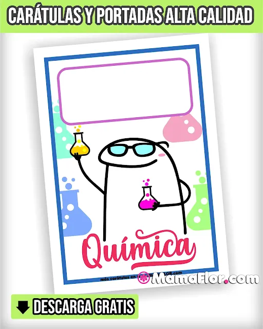 Carátulas y Portadas Bonitas de Química