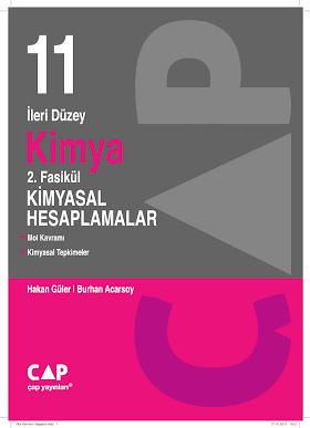 Çap 11. Sınıf Kimya 2. Fasikül Kimyasal Hesaplamalar PDF indir