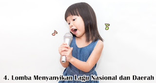 Lomba Menyanyikan Lagu Nasional dan Daerah merupakan salah satu ide lomba 17an seru dan edukatif untuk anak