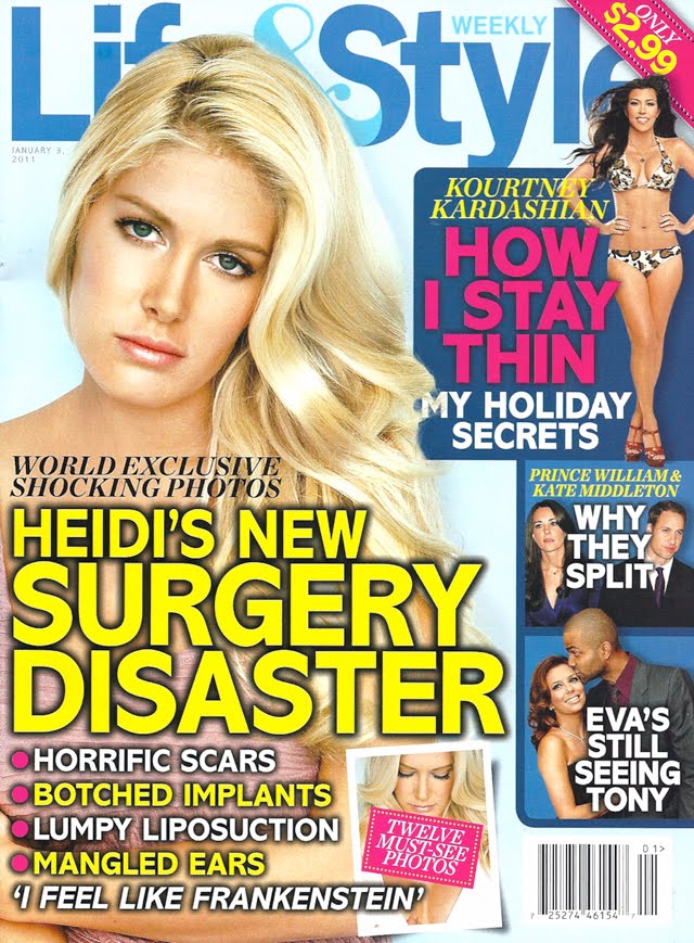 heidi montag plastic surgery regret. of Heidi Montag#39;s plastic