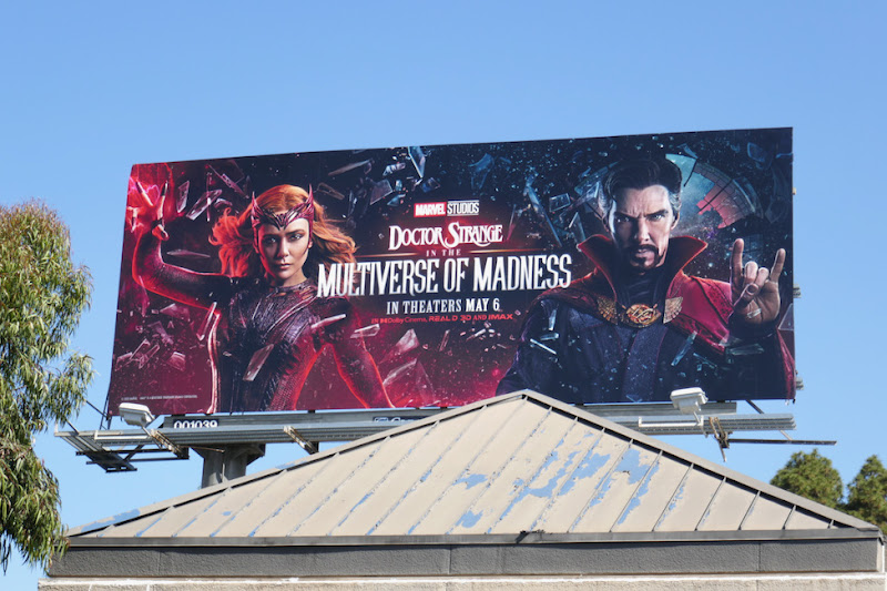 Doctor Strange in Multiverse of Madness billboard
