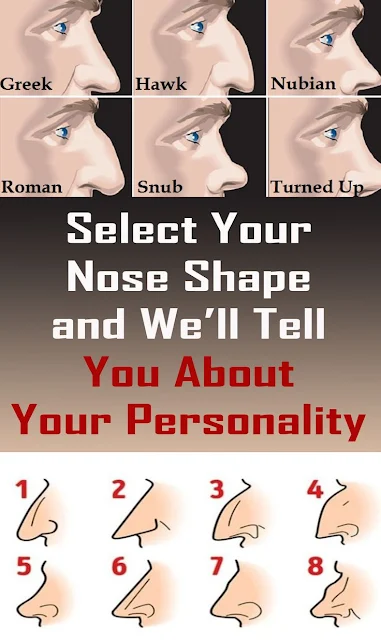 Select Your Nose Shape and We’ll Tell You About Your Personality