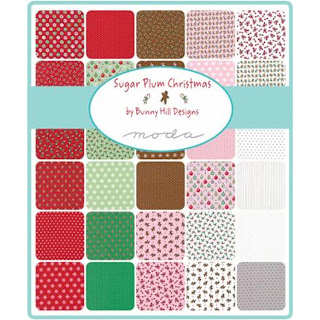 Moda Sugar Plum Christmas Fabric by Bunny Hill Designs for Moda Fabrics