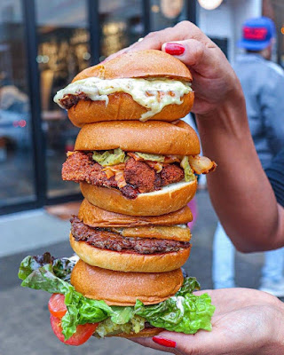 Hamburguesa de 5 Napkin Burger en Nueva York