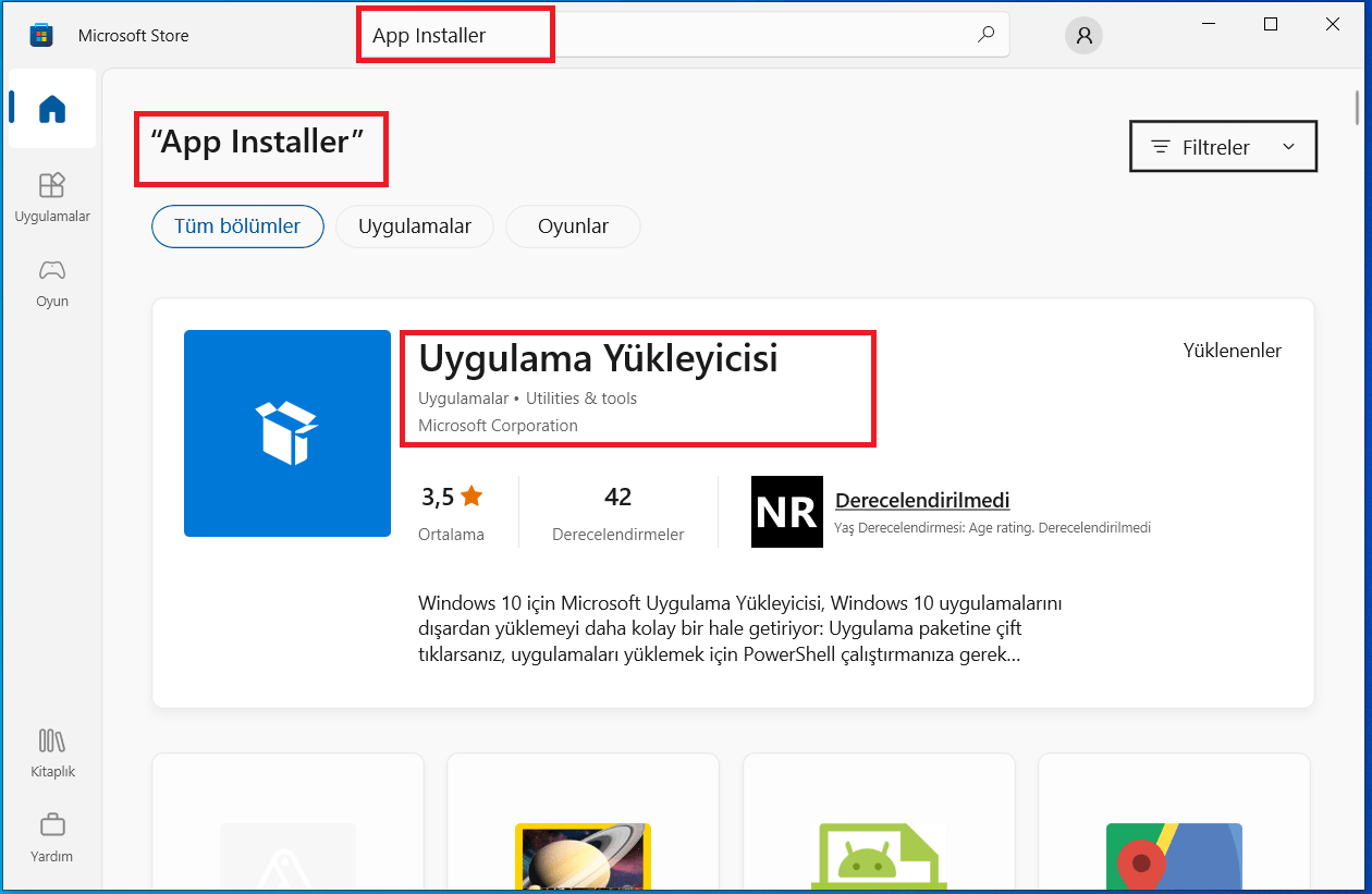 Windows 10'da "Winget" Windows Paket Yöneticisi Nasıl Kurulur?