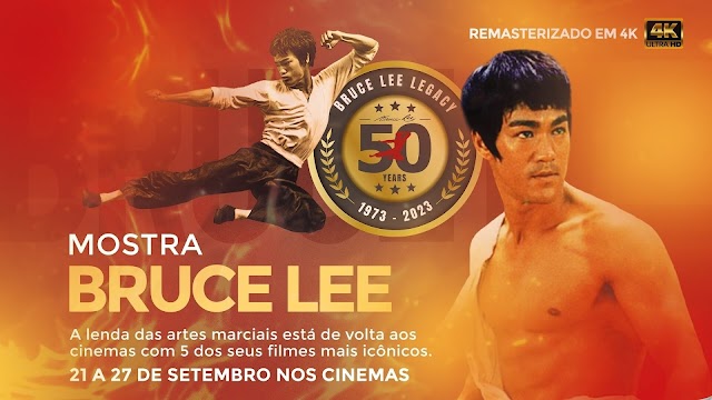 Bruce Lee ganha exibições de cópias remasterizadas nos cinemas