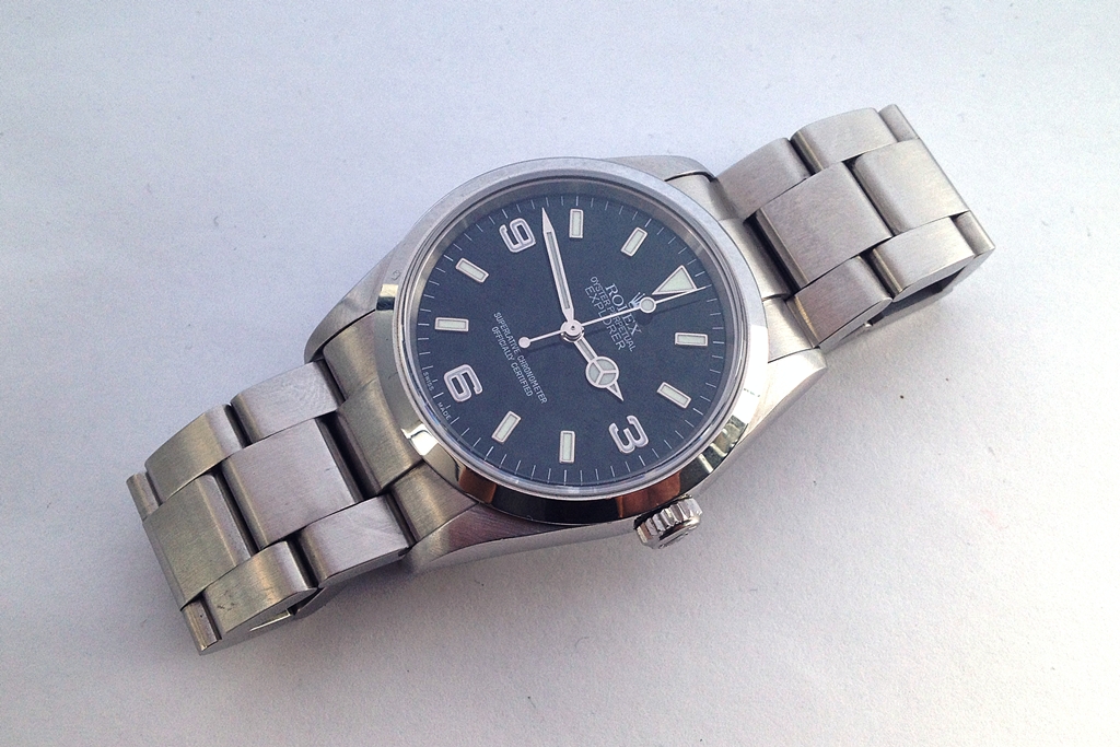 Jam Tangan Second: (SOLD) Rolex Explorer 114270 Z Series 