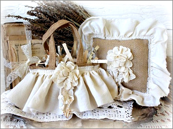 vintage weddings using burlap lavender muslin and old stuff burlap wedding