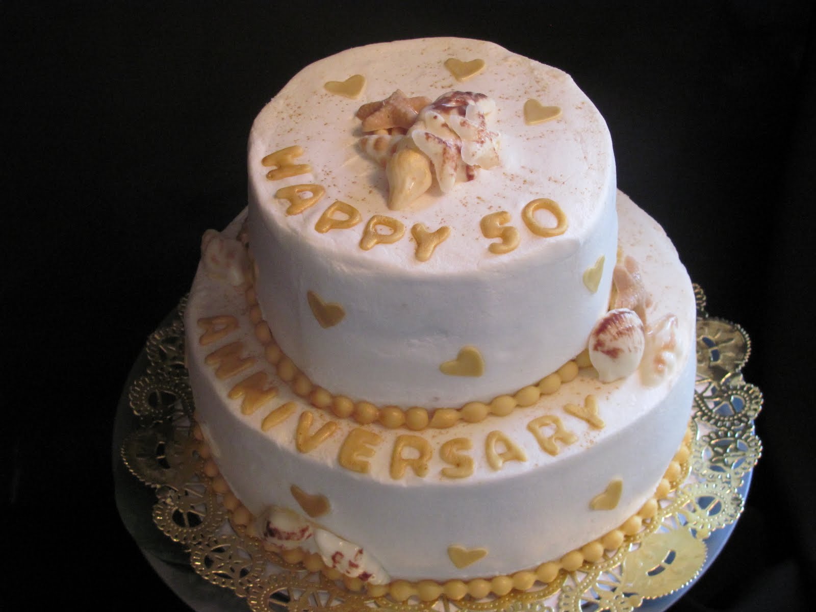 50th wedding anniversary cakes