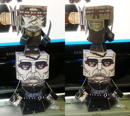 The Witcher 2 Serrit Papercraft