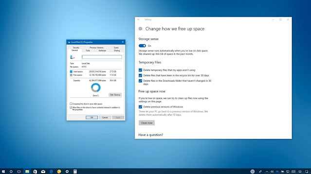 Storage Sense Windows 10