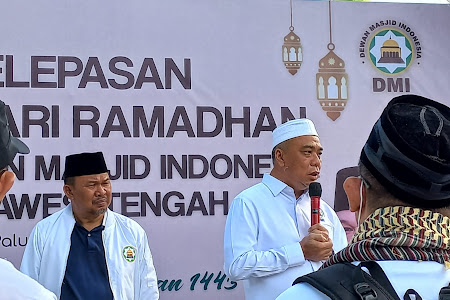    DMI Sulteng Lepas Tim Da'i Safari Ramadhan 