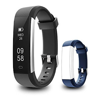 Bluetooth Wireless Smart Bracelet, Waterproof Pedometer Activity Tracker Watch for IOS and Android Smartphone