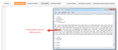 Cara Mudah Mengganti Template Blogger