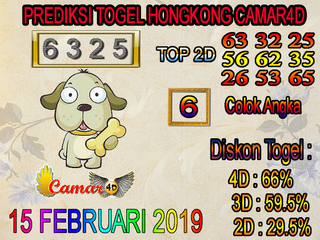 Prediksi Togel Hongkong 16 february 2019