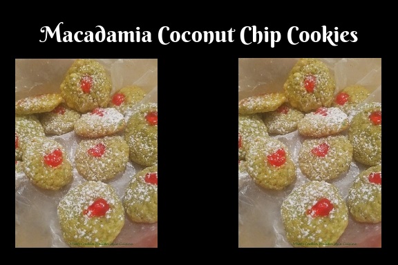 Macadamia Coconut Chip Cookies | What's Cookin' Italian ...