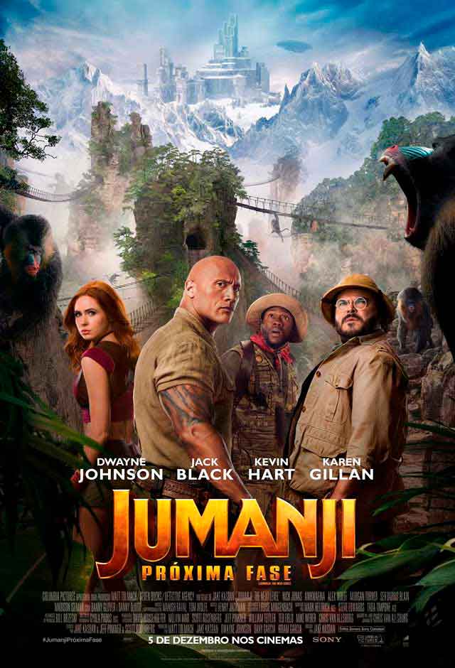 Confira no Cinema: Jumanji - Próxima Fase 