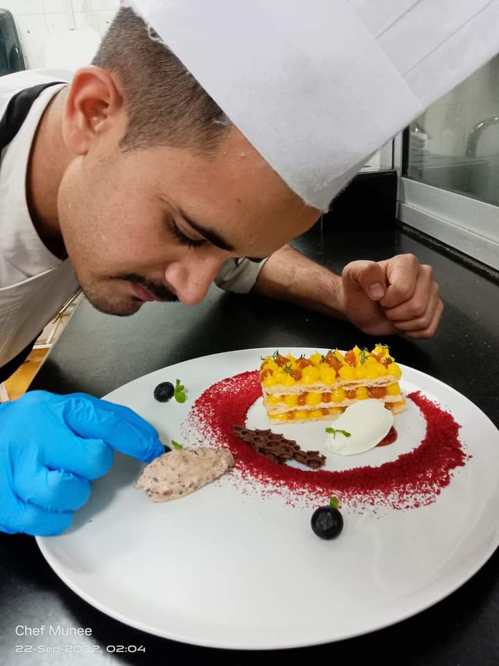 Mille Fieulle plating idea _Chef Muneeb Abbasi_Muneeb Abbasi_Chef Mune