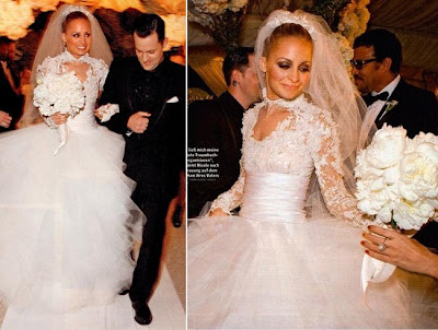 Nicole Richie And Joel Madden Wedding Cake. Wedding: Nicole Richie and