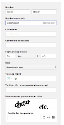 crear un gmail