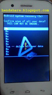 Cara Hard Reset Ponsel Android Advan Vandroid S35E dengan Mudah
