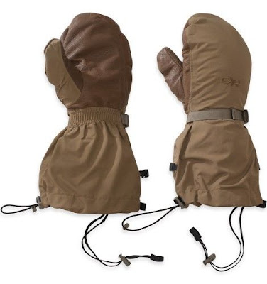Outdoor Research Firebrand Mitts with Liner, Style 71869OR, Coyote Brn, Lg