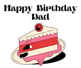happy birthday daddy cake pics for WhatsApp
