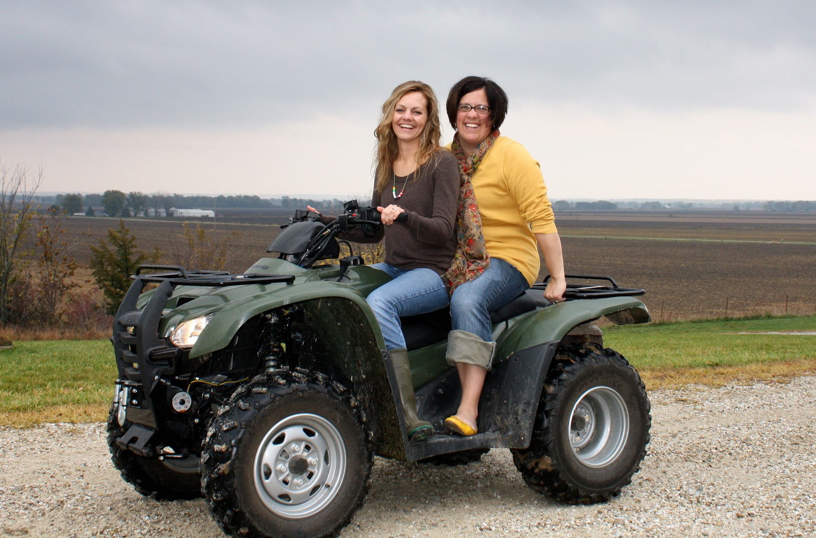 A Little Monkey Business: friends, four wheelers and fun!