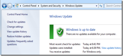 windows update 8