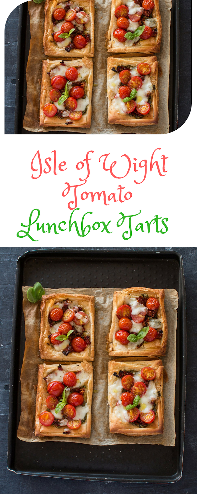 Isle of Wight Tomato Lunchbox Tarts
