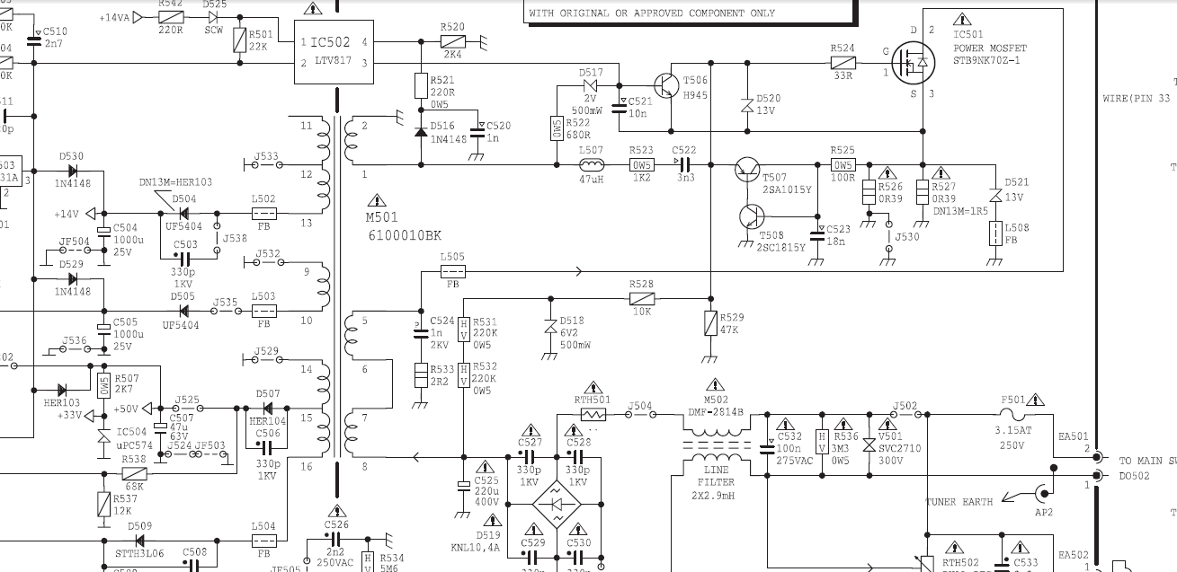 ARWIS BLOG Skema  Regulator TV POLYTRON 