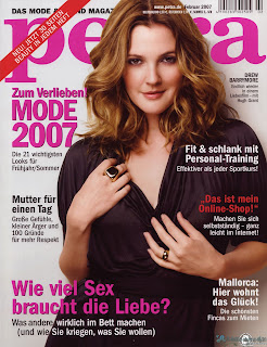 Drew Barrymore Magazine Cover Pictures