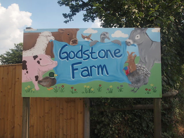 Godstone Farm, Surrey Review - sign
