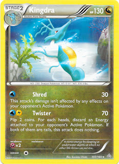 Kingdra Primal Clash Pokemon Card