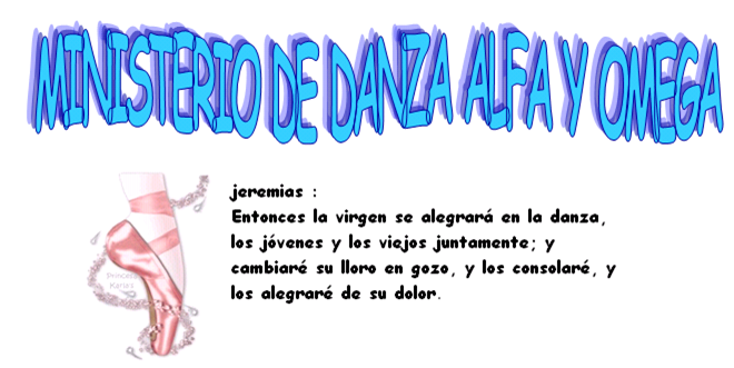 MINISTERIO DE DANZA
