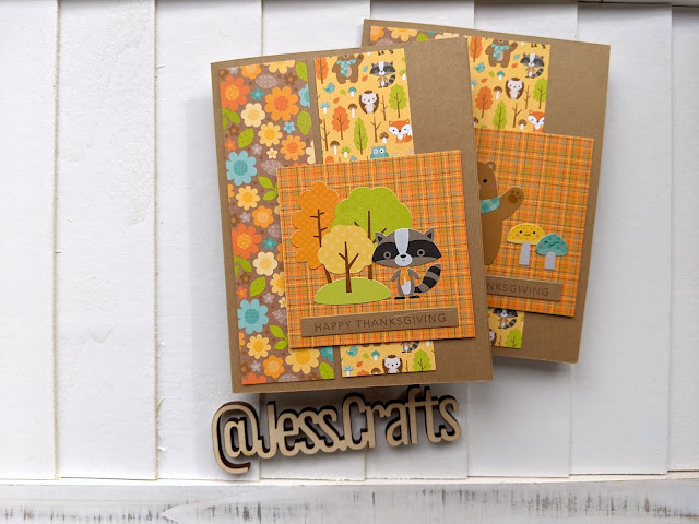 Fall Cards with Doodlebug Designs Pumpkin Spice Paper Pad by Jess Crafts