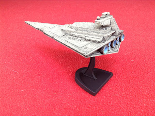 A Revell Star Destroyer model kit